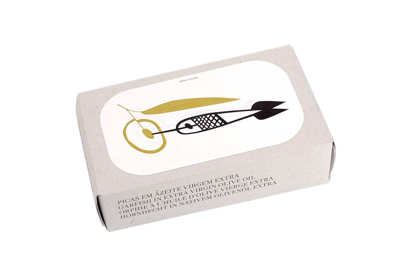 Hornhecht in nativem Olivenöl extra