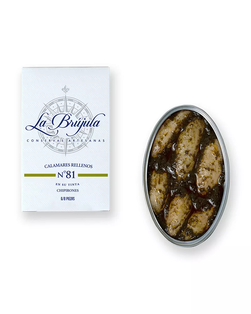 No.81 gefüllte Kalmare in eigener Tinte