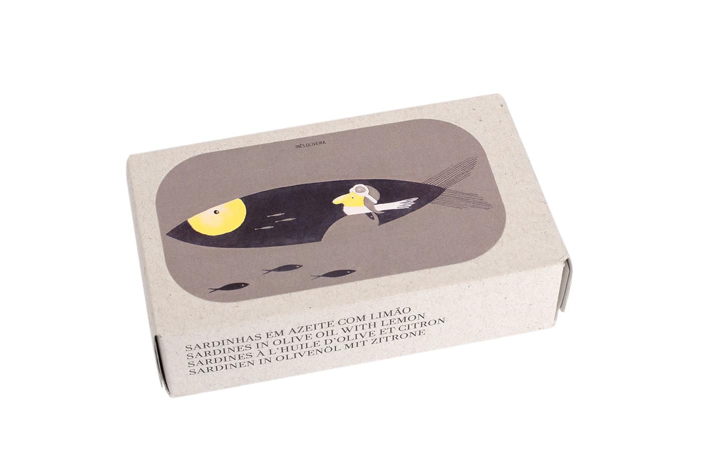 Sardinen in Olivenöl mit Zitrone