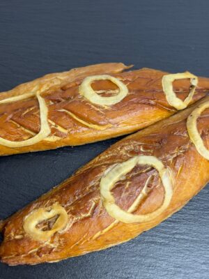 Makrelenfilet mit Zwiebeln