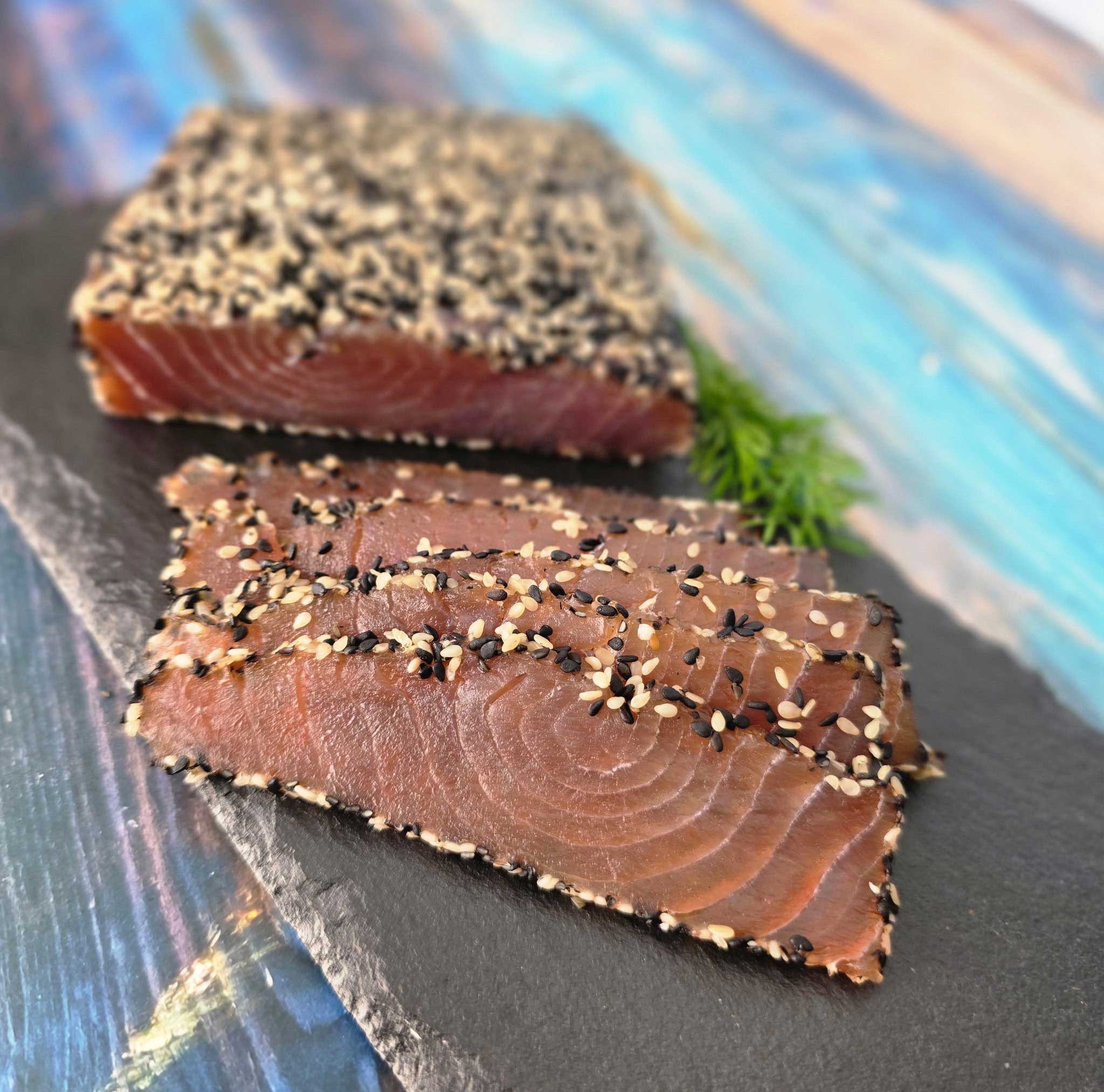 Thunfischfilet Sesam